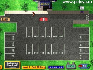 Оцените всю сложность работы парковщика. За этой игрой можно пропасть на длительное время.