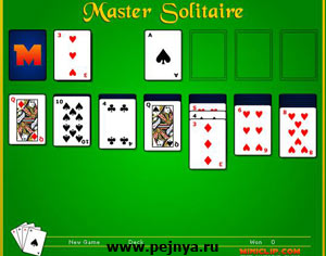 Еще один пасьянс Косынка на флеше.