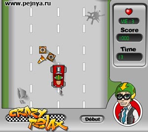 Неплохие гонки на флеше. Возможность выбрать игрока из трех персонажей.