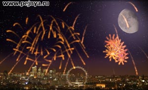 Забавная игра в каторой вам предстоит взрывать феерверки над городом.